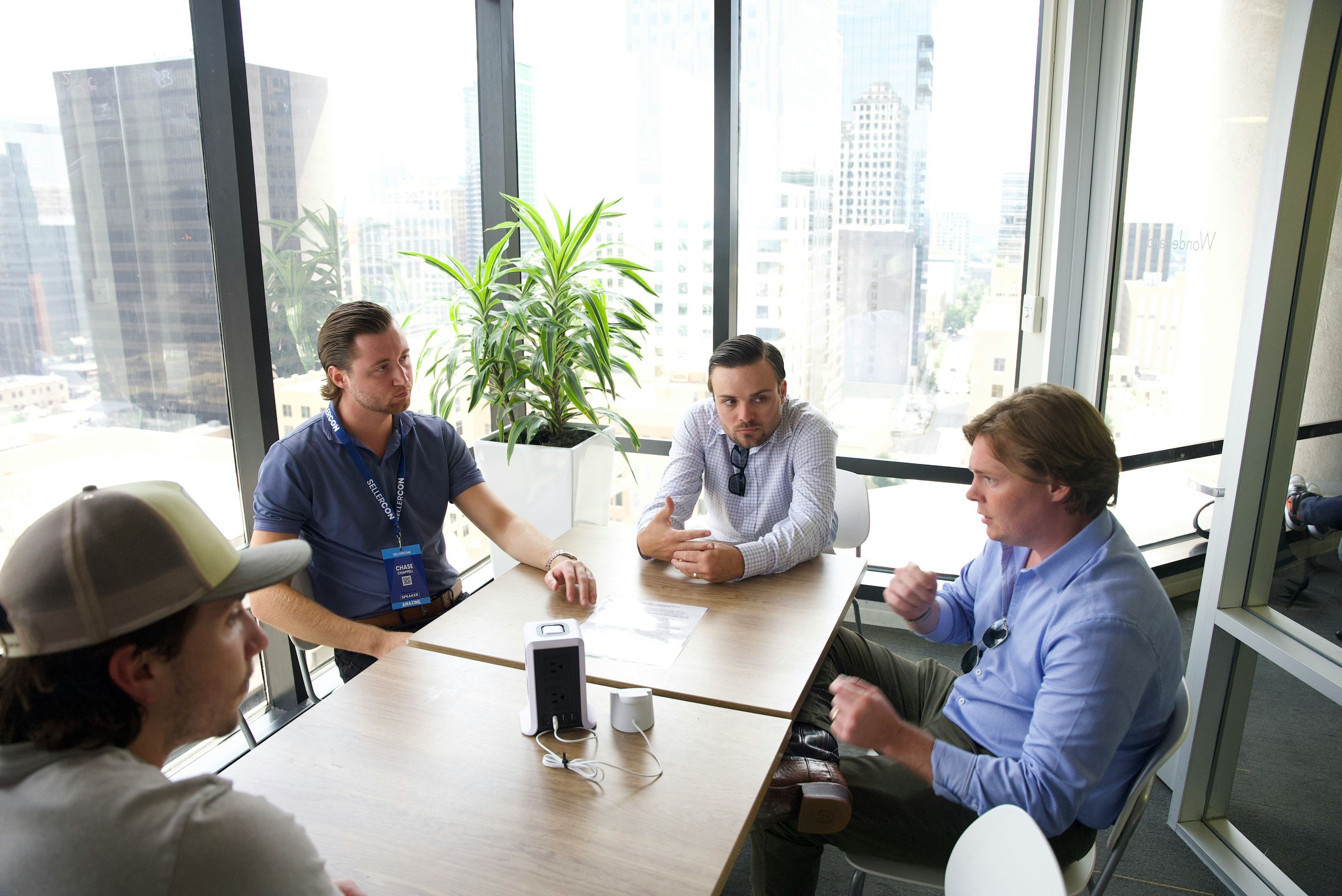 Halcyon Forum members in discussion